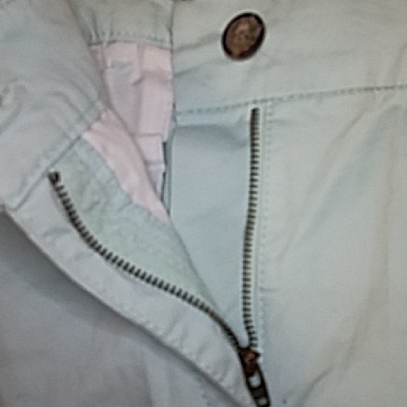 Blue Cotton Bermuda Shorts Lightweight Size 8 - Picture 3 of 9